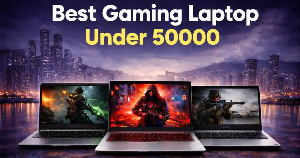 Best gaming laptop under 50000 India with backlit keyboard and performance setup