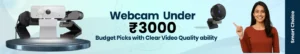 Best webcam deals for online meetings and streaming on TrueDime.in banner